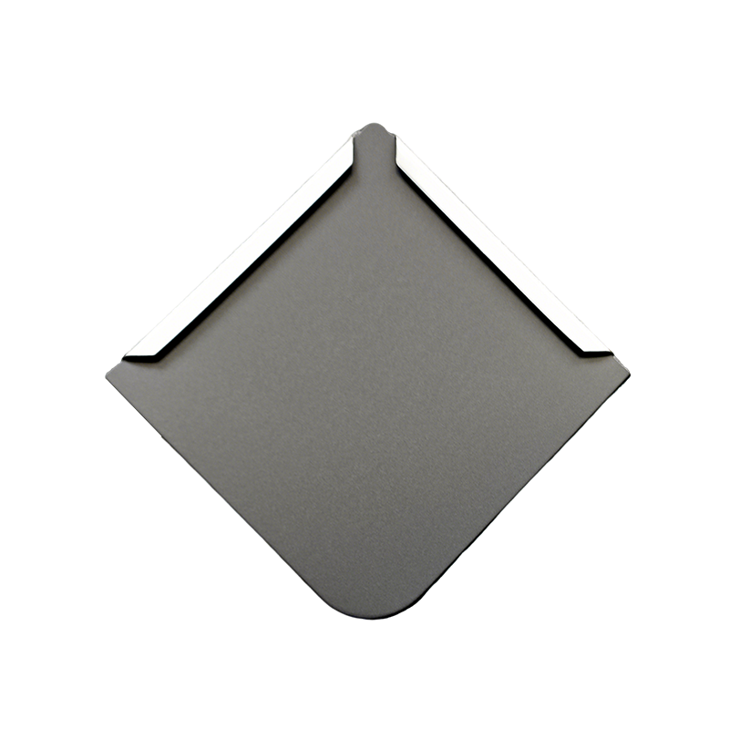 Tuile de toiture carrée en métal modèle 210